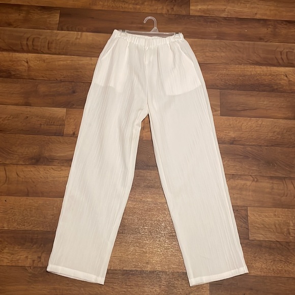 White two piece set for boys size 12 - Picture 5 of 7